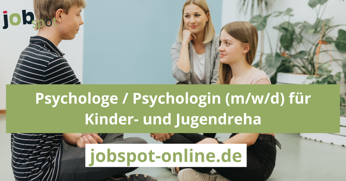 bialasiewicz Johannesbad Usedom GmbH & Co. KG Psychologe / Psychologin für Kinder und Jugendreha Usedom jobspot-online.de